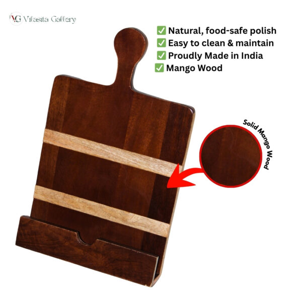 Wooden Book holder